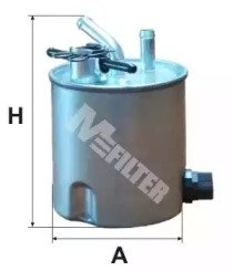 Фильтр топливный MFILTER DF 3512